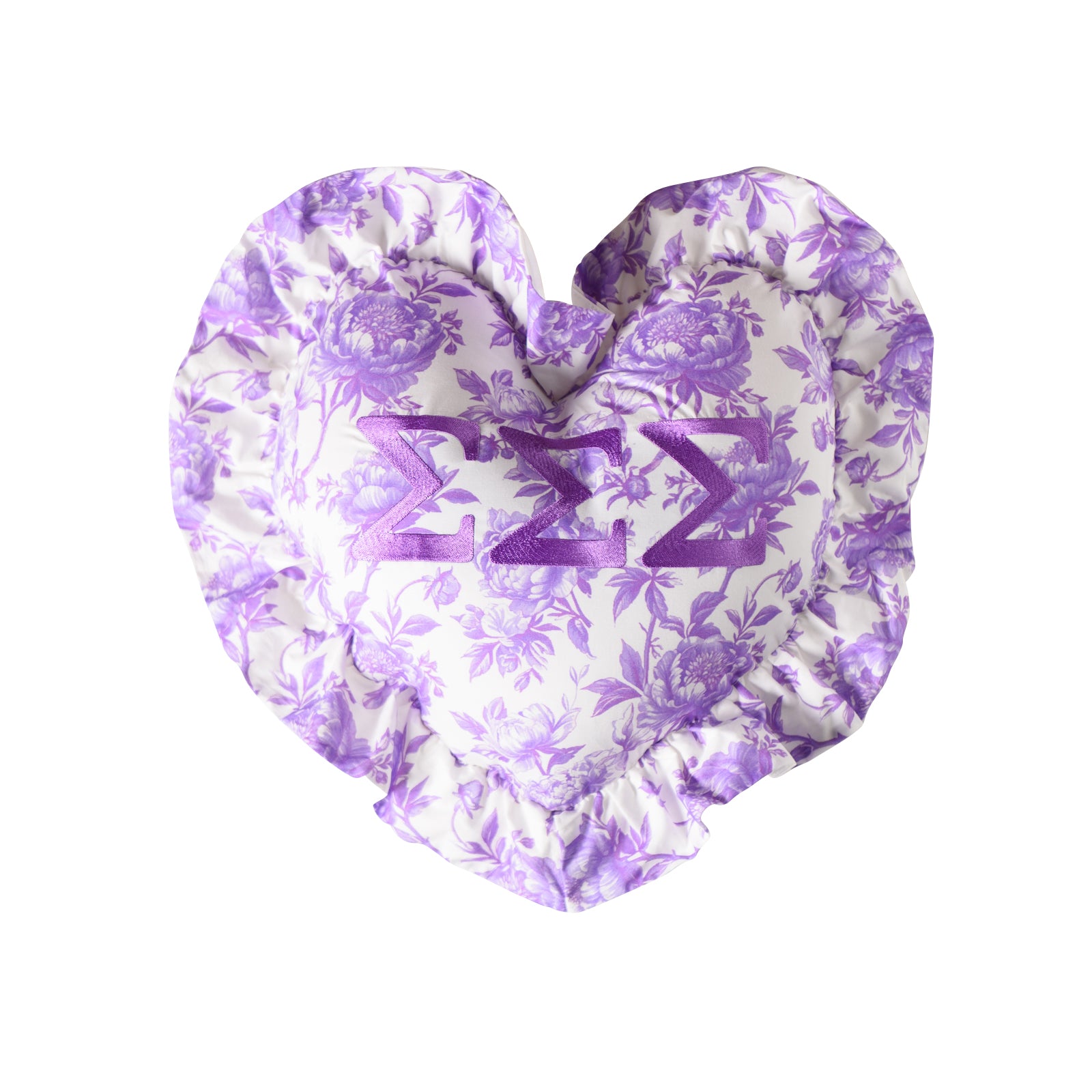 Sorority Heart Pillow