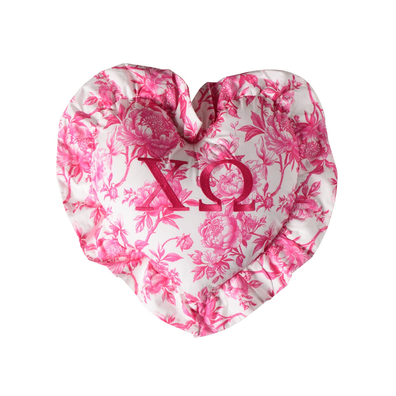 Sorority Heart Pillow