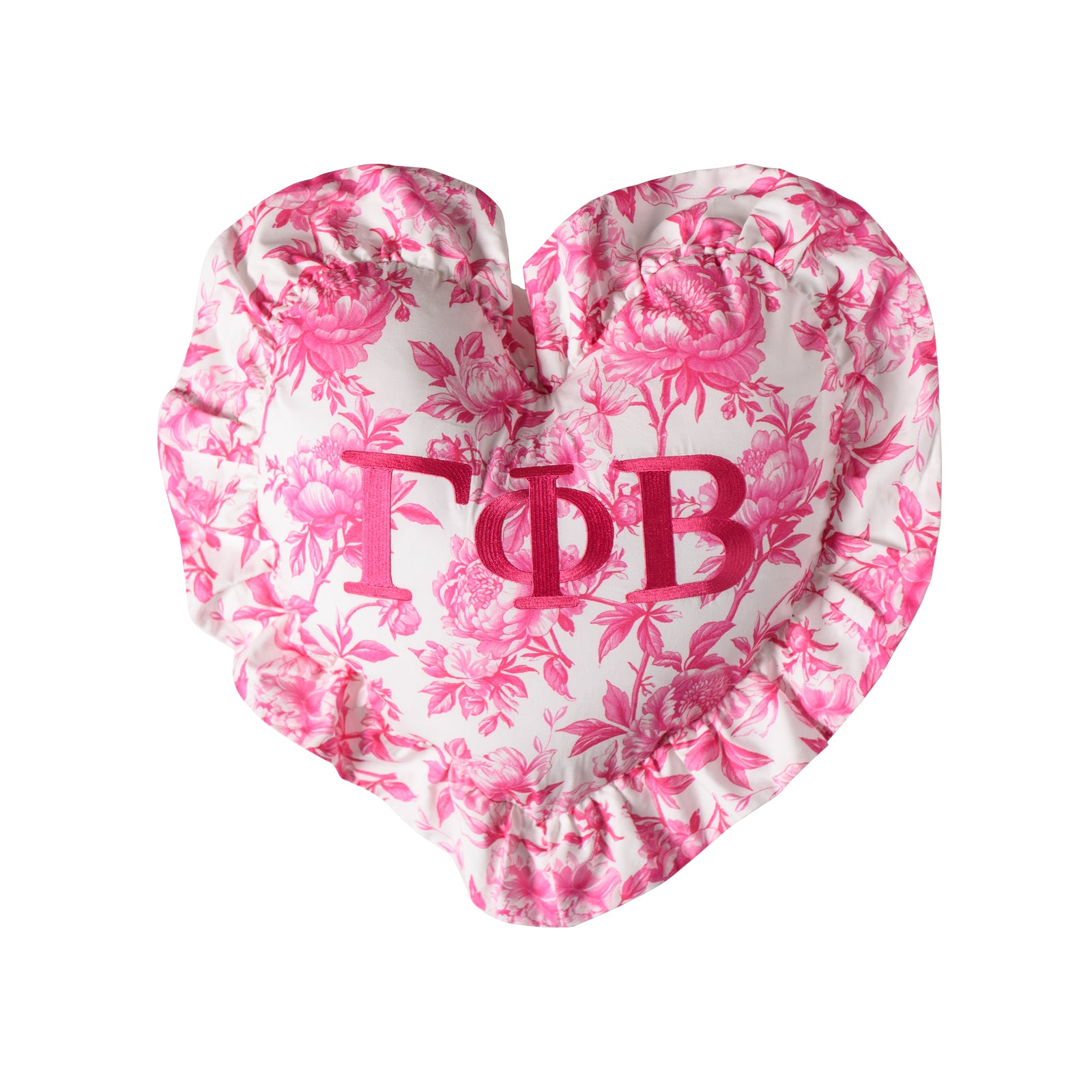 Sorority Heart Pillow