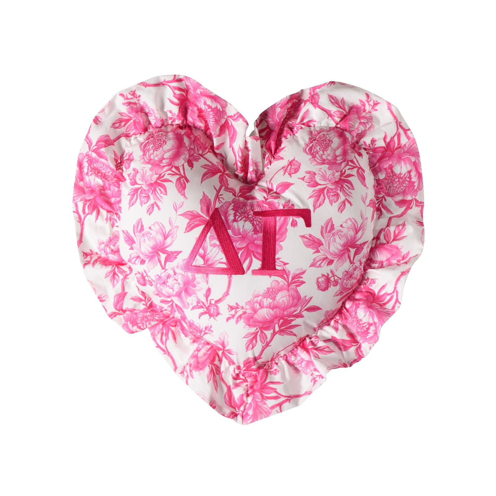 Sorority Heart Pillow