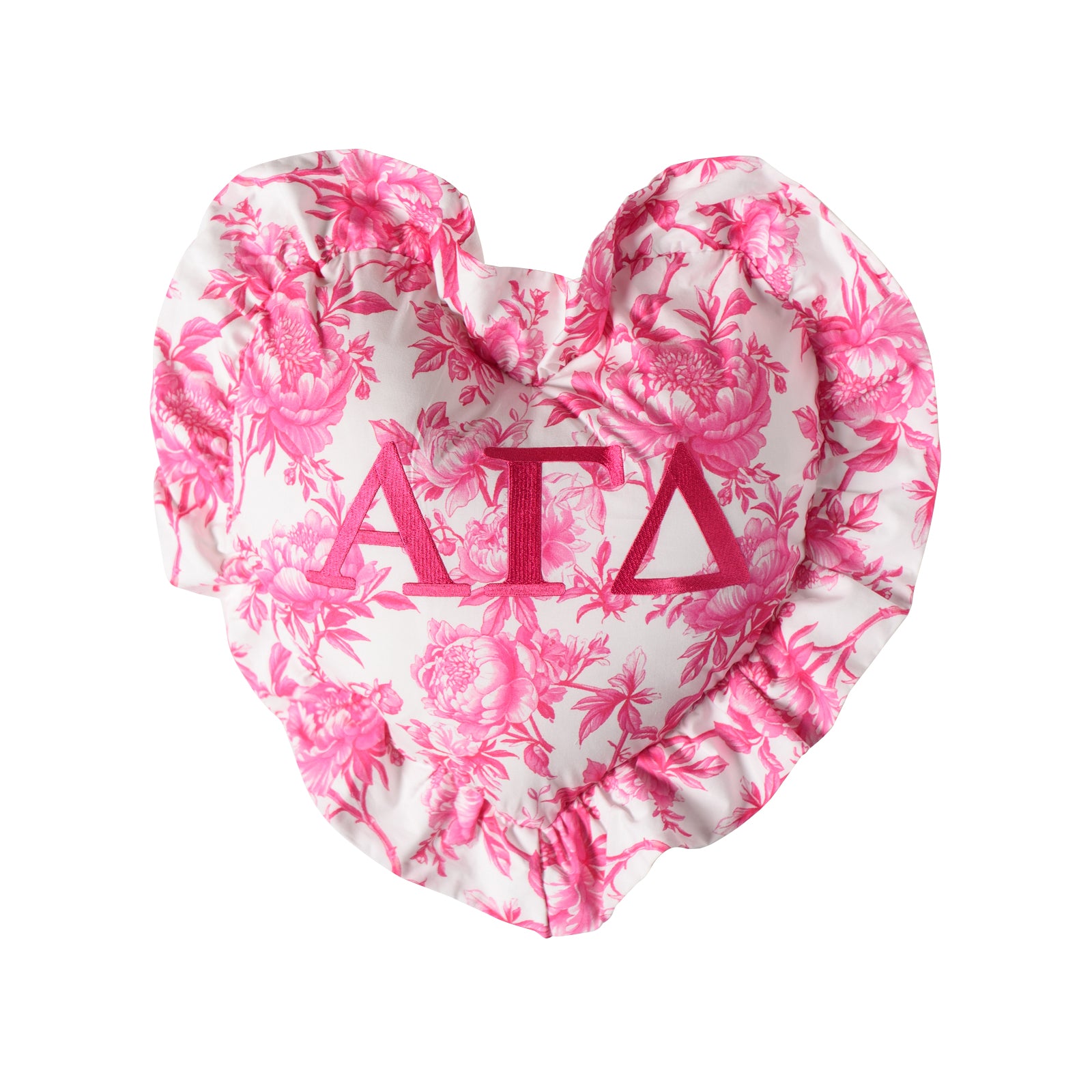 Sorority Heart Pillow