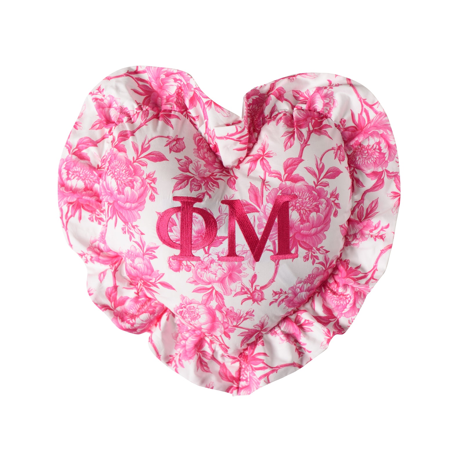 Sorority Heart Pillow