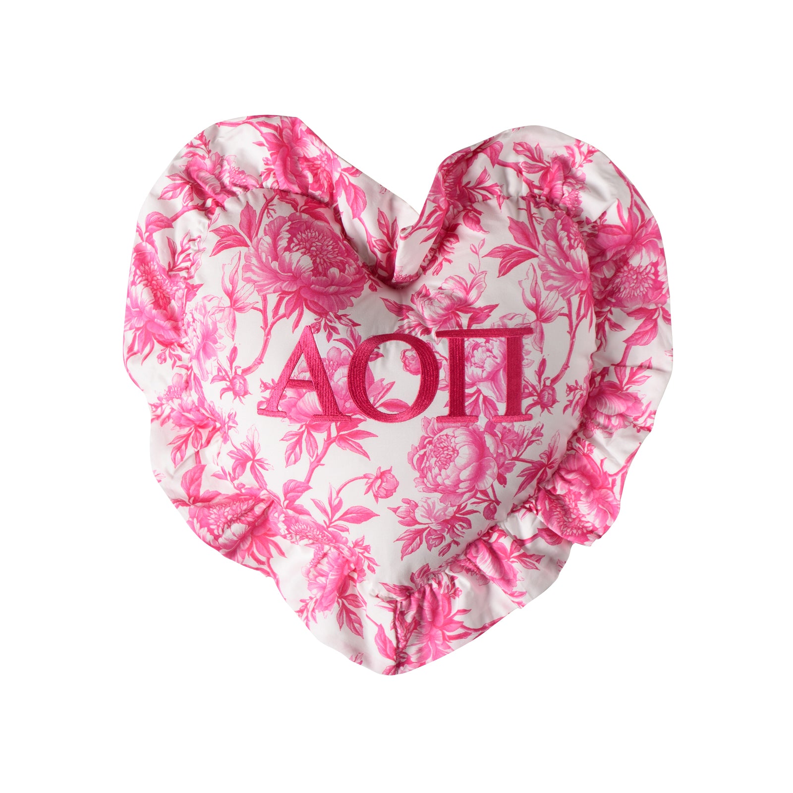 Sorority Heart Pillow