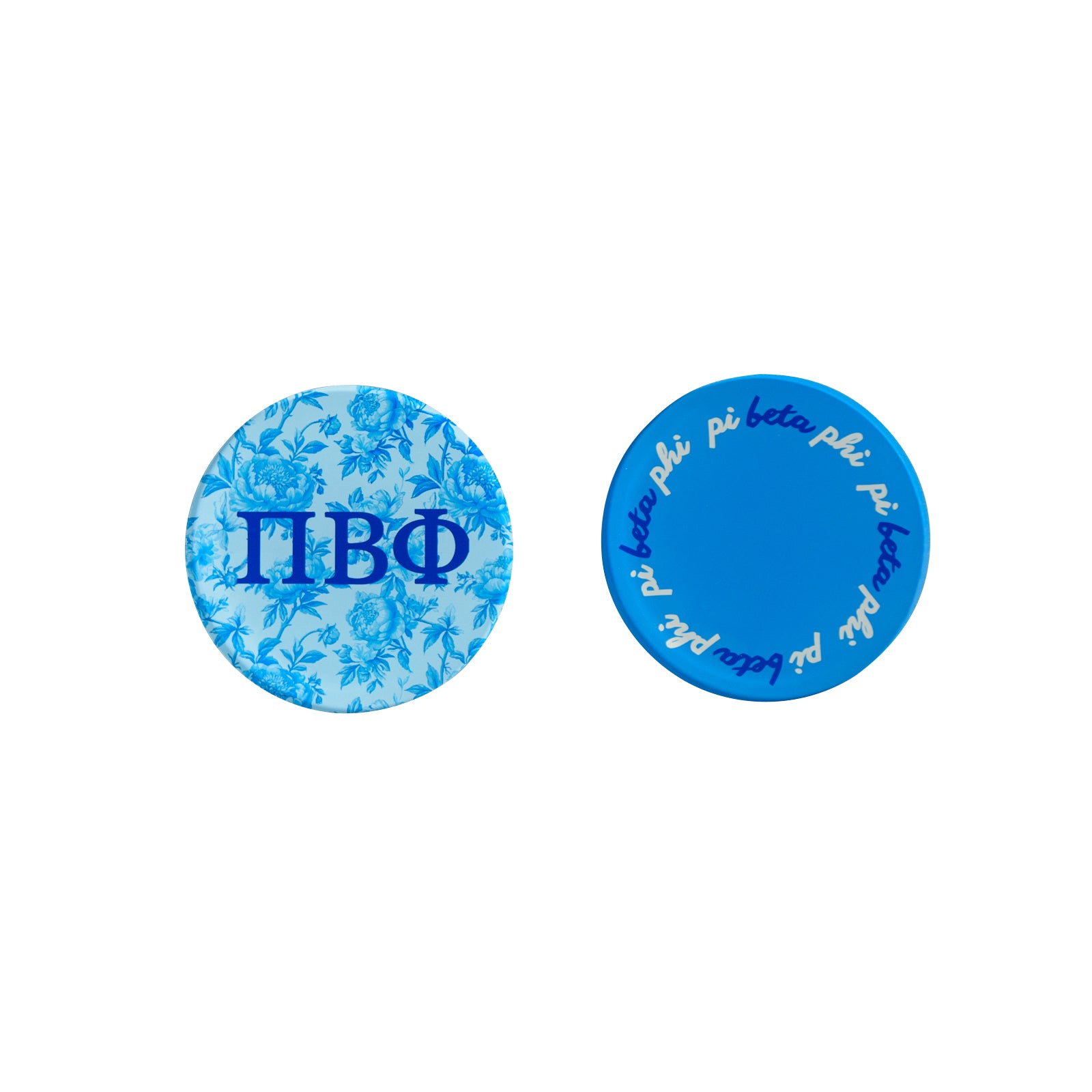 Sorority Reversible Sided Acrylic Floral Coaster