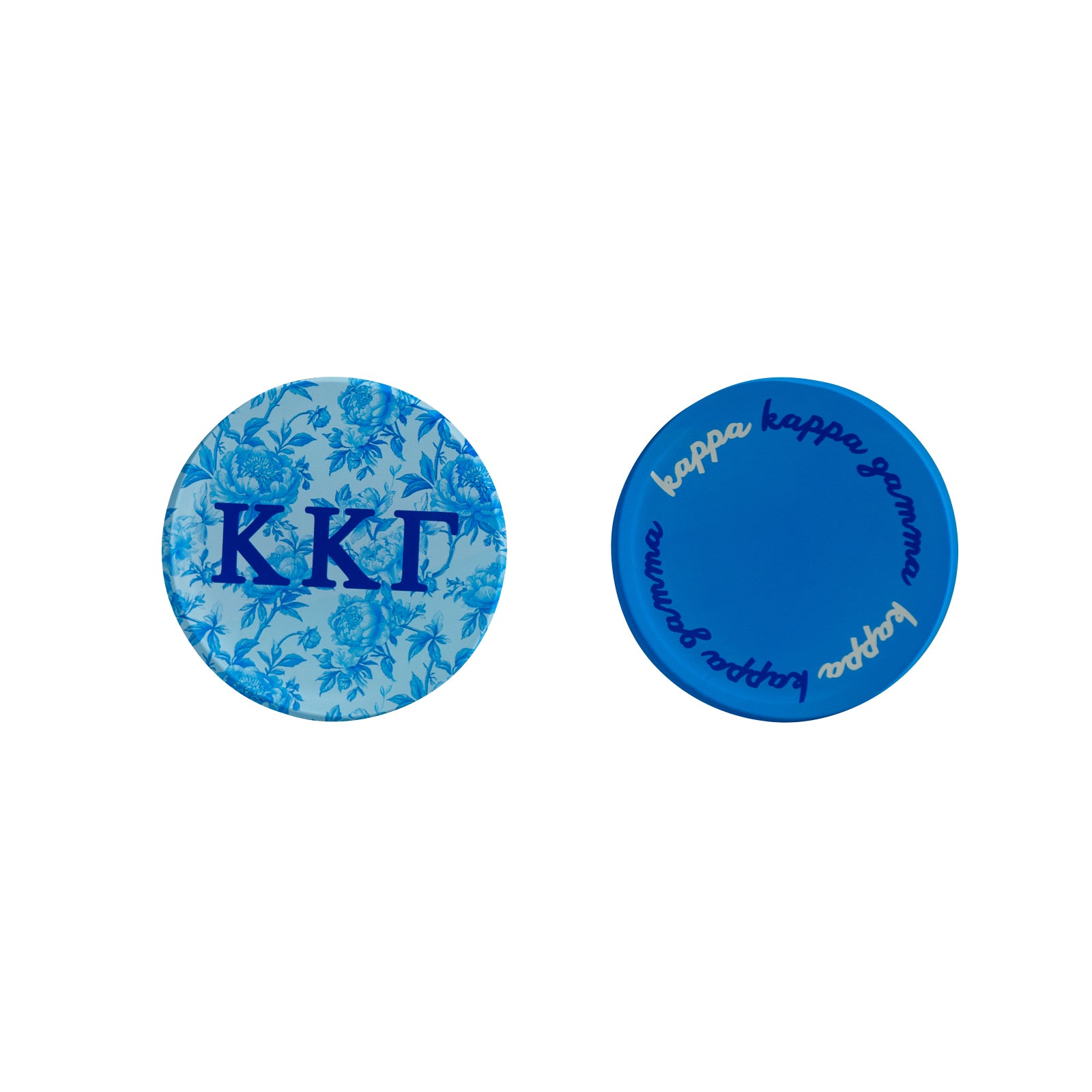Sorority Reversible Sided Acrylic Floral Coaster