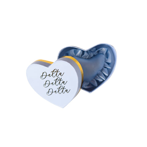 Tri Delta Badge Pillow and Box
