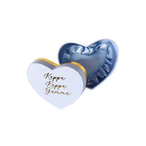 Kappa Kappa Gamma Badge Pillow and Box