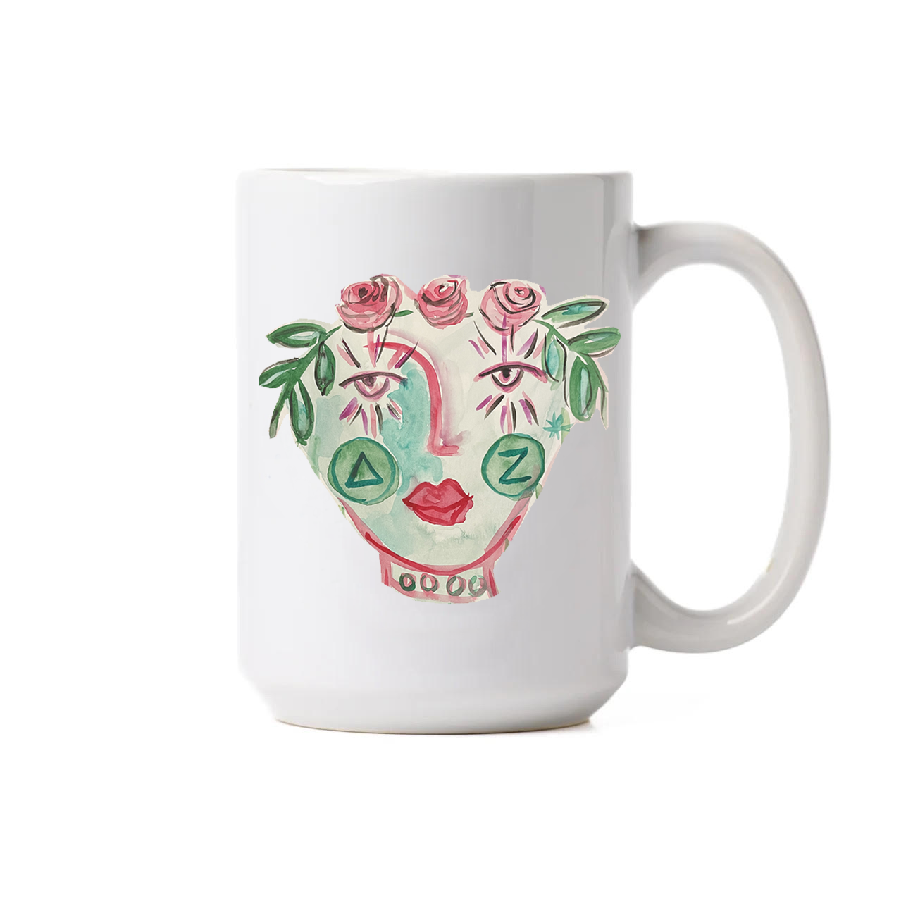 Delta Zeta FANCY SISTER Mug