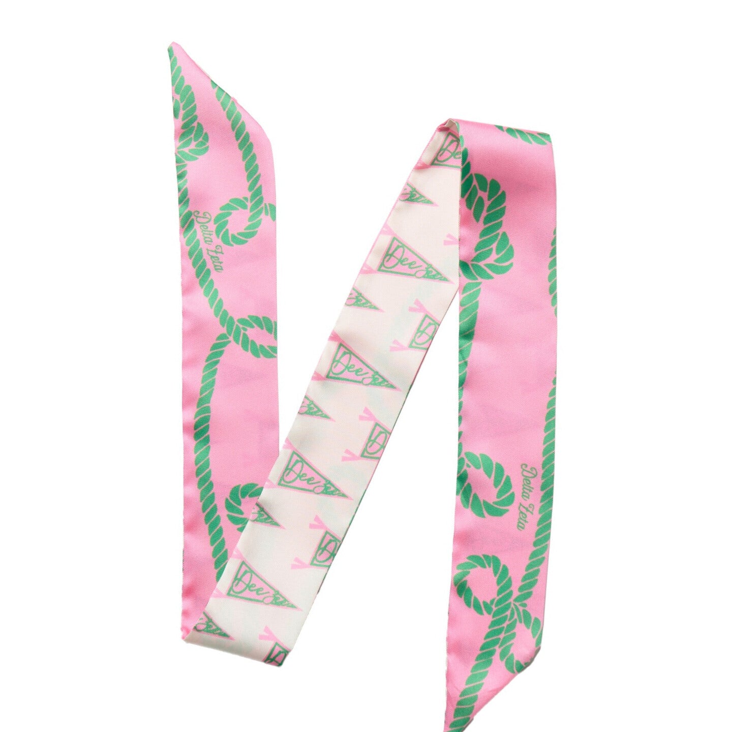 Delta Zeta Skinny Scarf