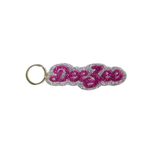 DEE ZEE Glitter Keychain