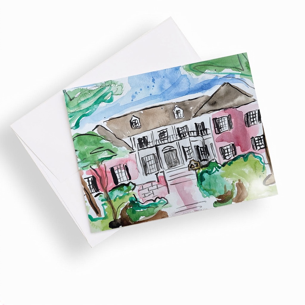 Louisiana State University Sorority House Notecards