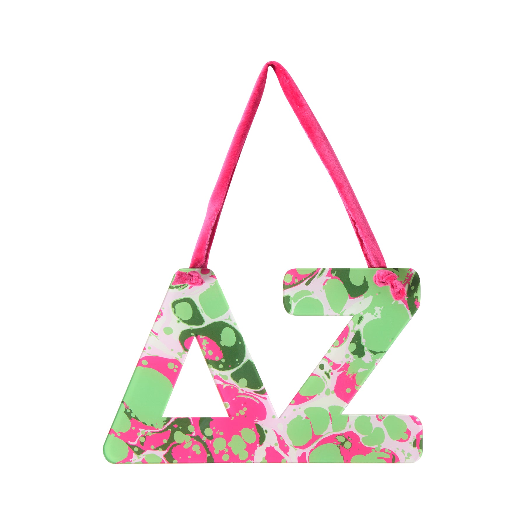 Sorority Acrylic Marbled Hangers