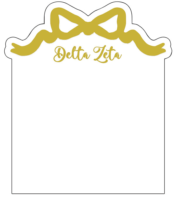 Sorority Acrylic Bow Frame
