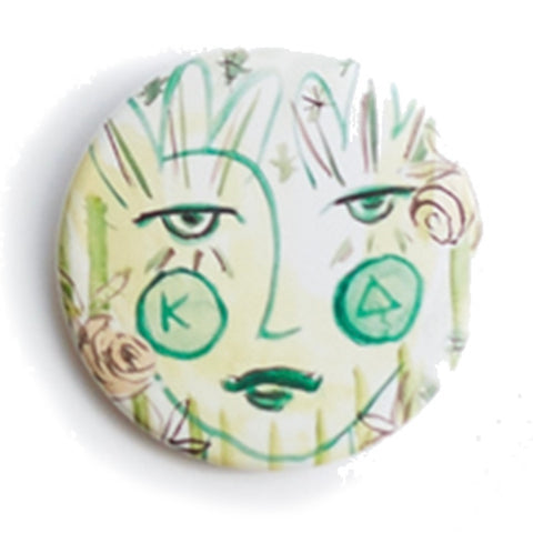 Kappa Delta FANCY SISTER Button