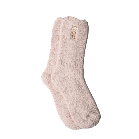 Gamma Phi Beta Plush Socks