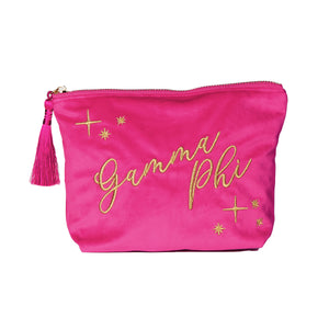 Gamma Phi VINTAGE VEGAS Cosmetic Pouch