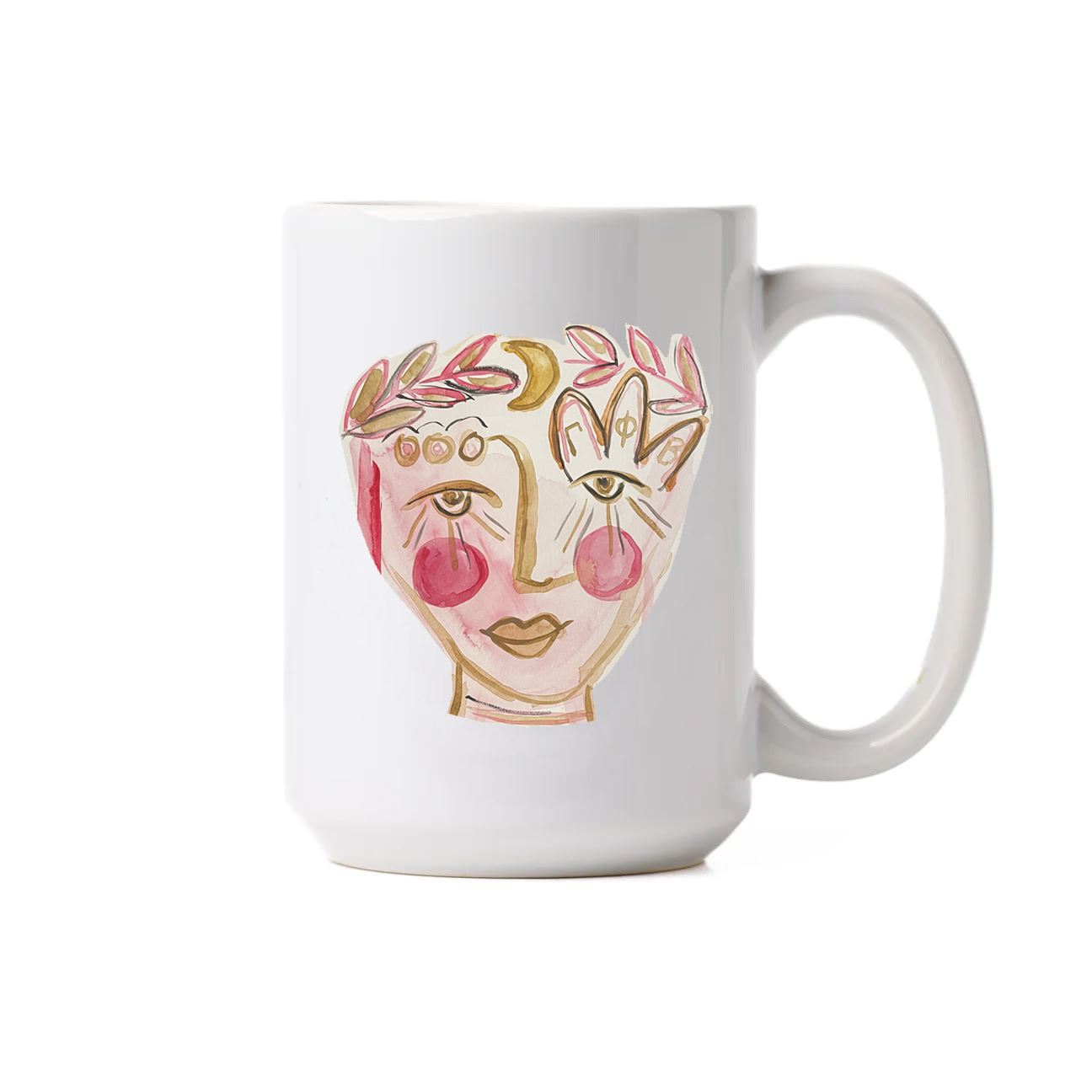 Gamma Phi Beta FANCY SISTER Mug