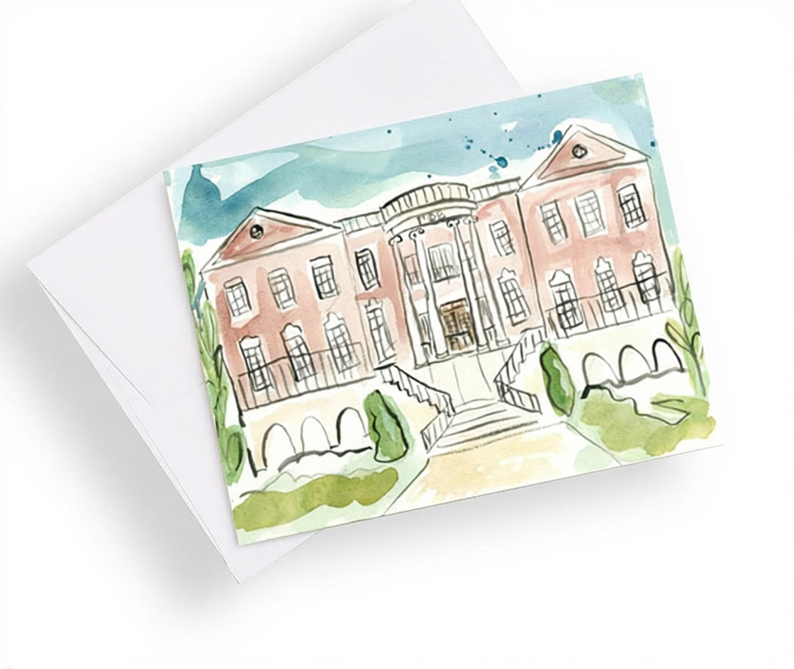 University of Alabama Sorority House Notecards
