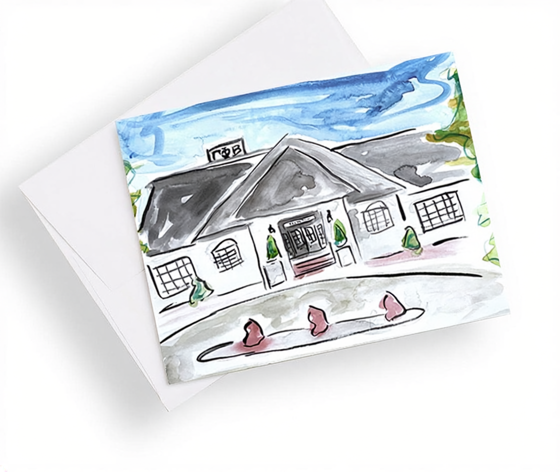 University of Oklahoma House Notecards