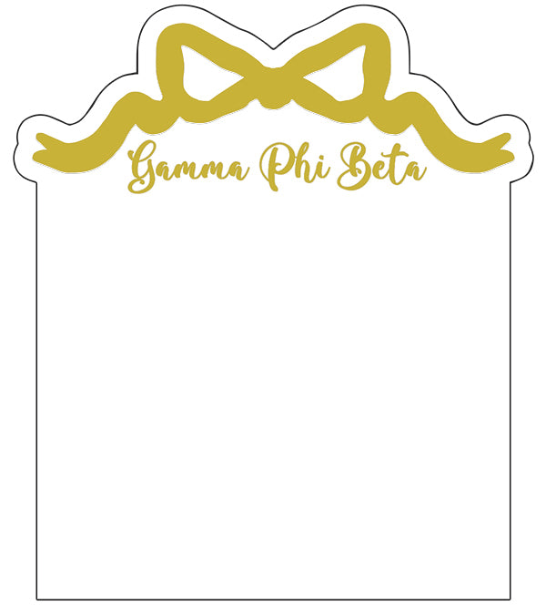 Sorority Acrylic Bow Frame