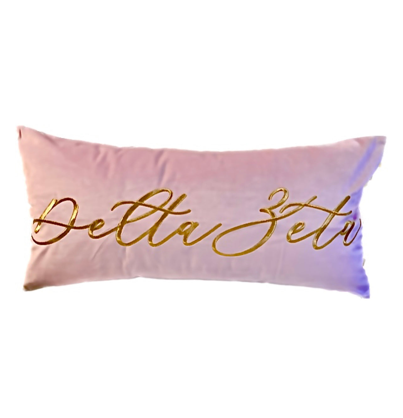 Delta Zeta VINTAGE VEGAS Embroidered Lumbar Pillow – Over The Moon
