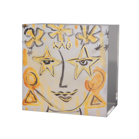 Kappa Alpha Theta FANCY SISTER Acrylic Box
