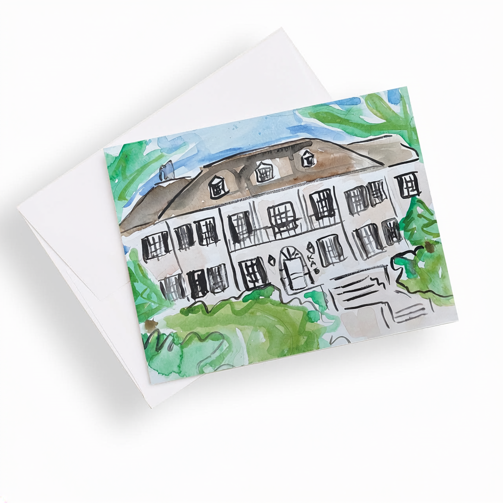 Louisiana State University Sorority House Notecards