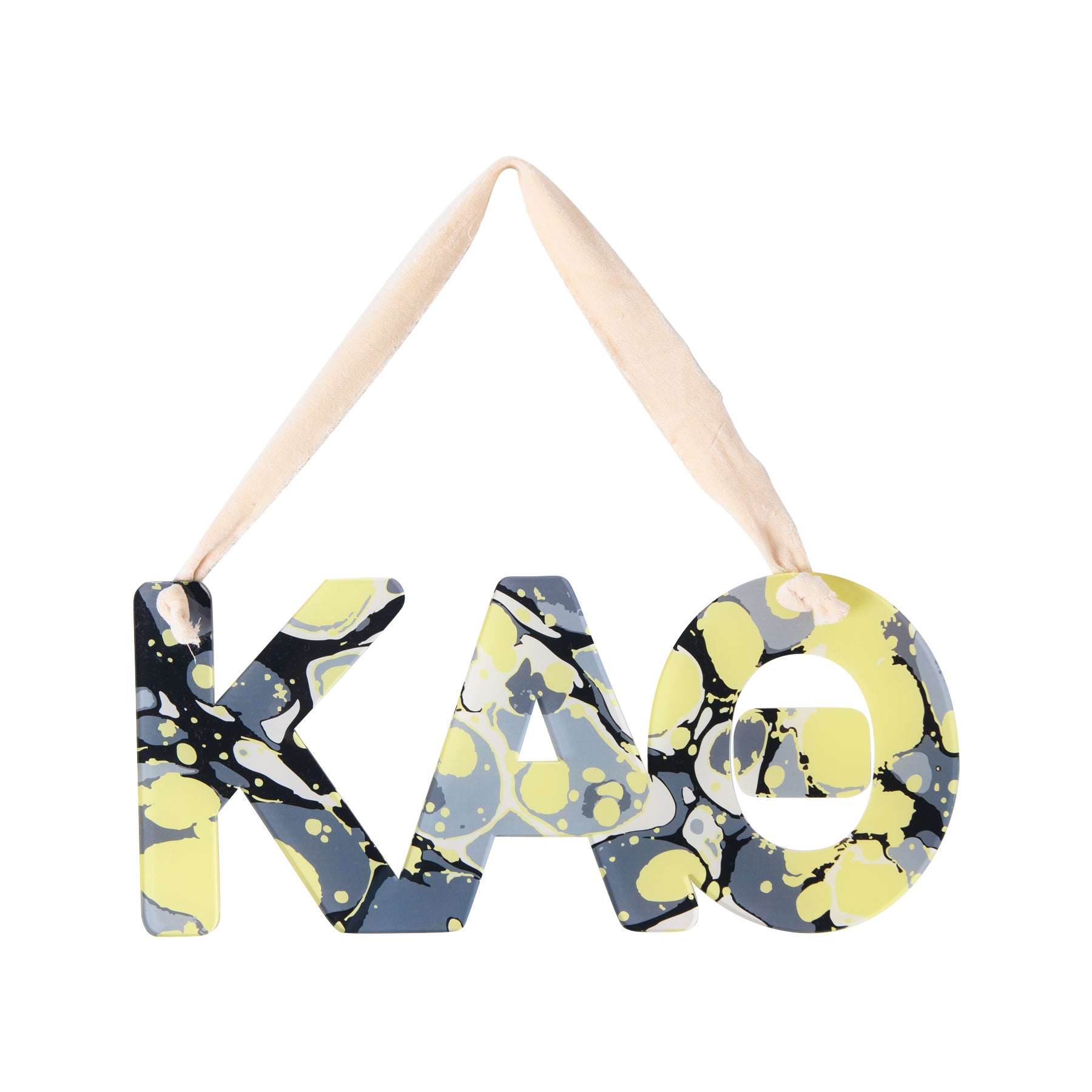 Sorority Acrylic Marbled Hangers