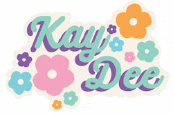 Kay Dee FLOWER CHILD Floral Decal