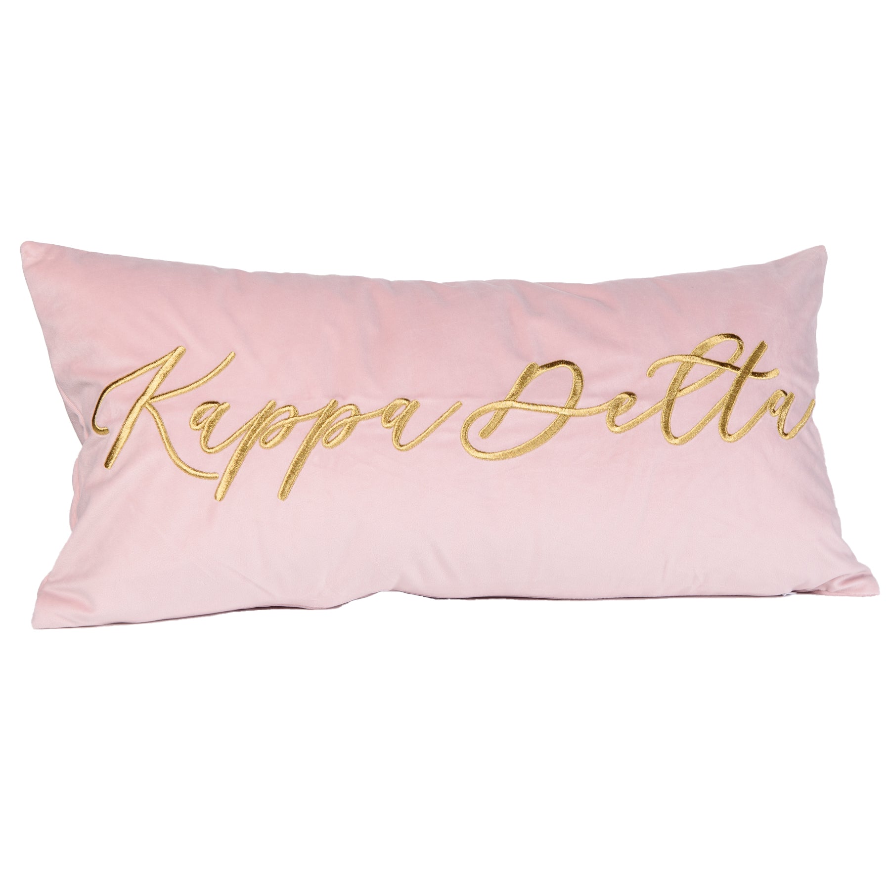 Kappa Delta VINTAGE VEGAS Embroidered Lumbar Pillow