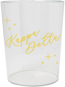 Kappa Delta VINTAGE VEGAS Wastebasket