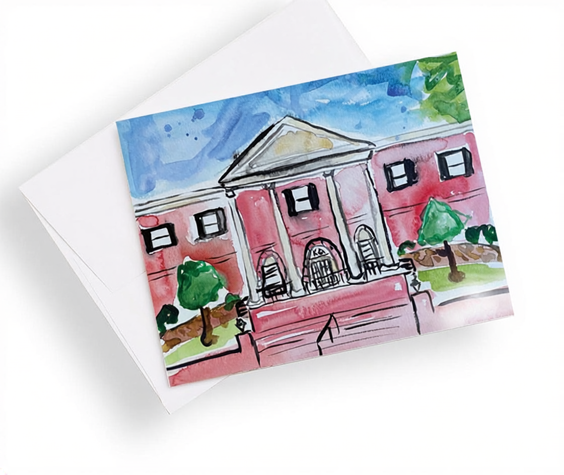 University of Georgia Sorority House Notecards