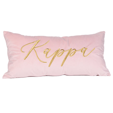 Kappa VINTAGE VEGAS Embroidered Lumbar Pillow