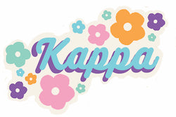Kappa FLOWER CHILD Floral Decal