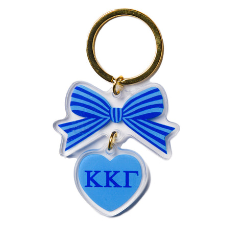 Kappa Kappa Gamma BOW-DACIOUS Keychain