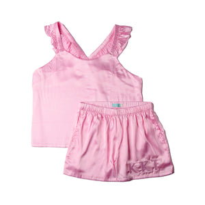 Kappa Kappa Gamma PINK PERFECTION Satin Set