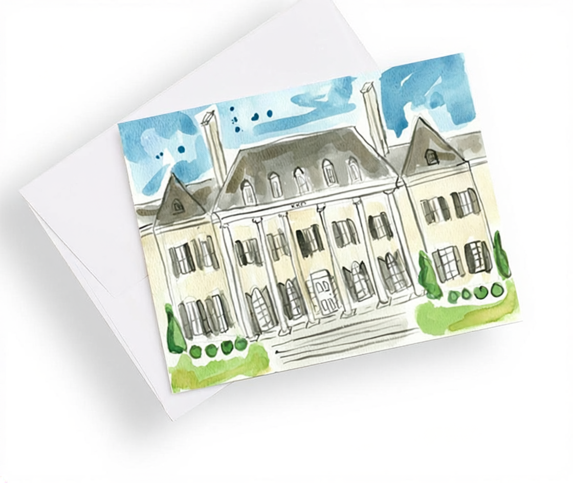 University of Alabama Sorority House Notecards