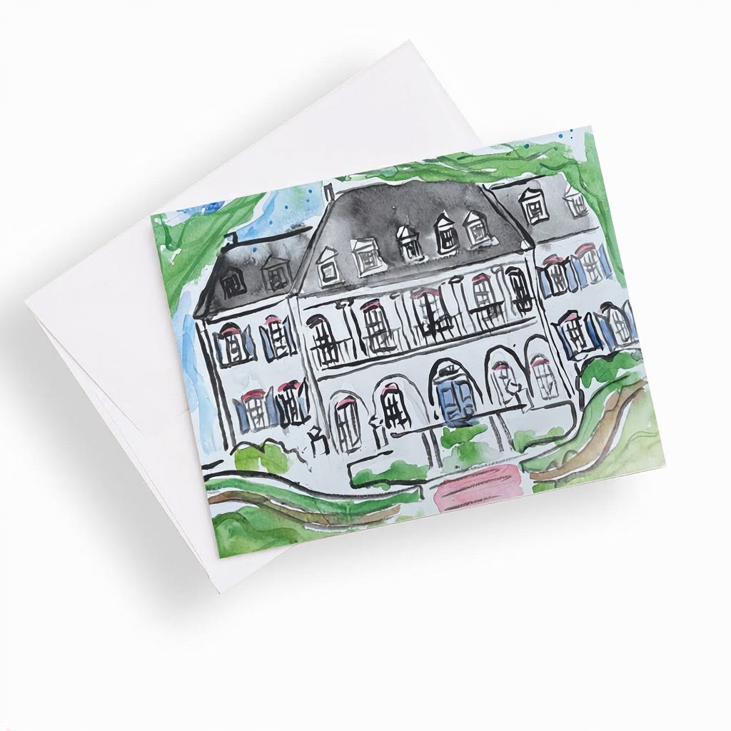 Louisiana State University Sorority House Notecards