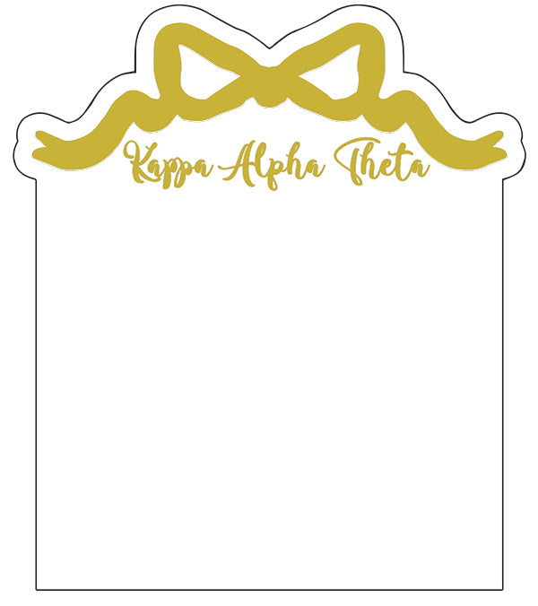 Sorority Acrylic Bow Frame