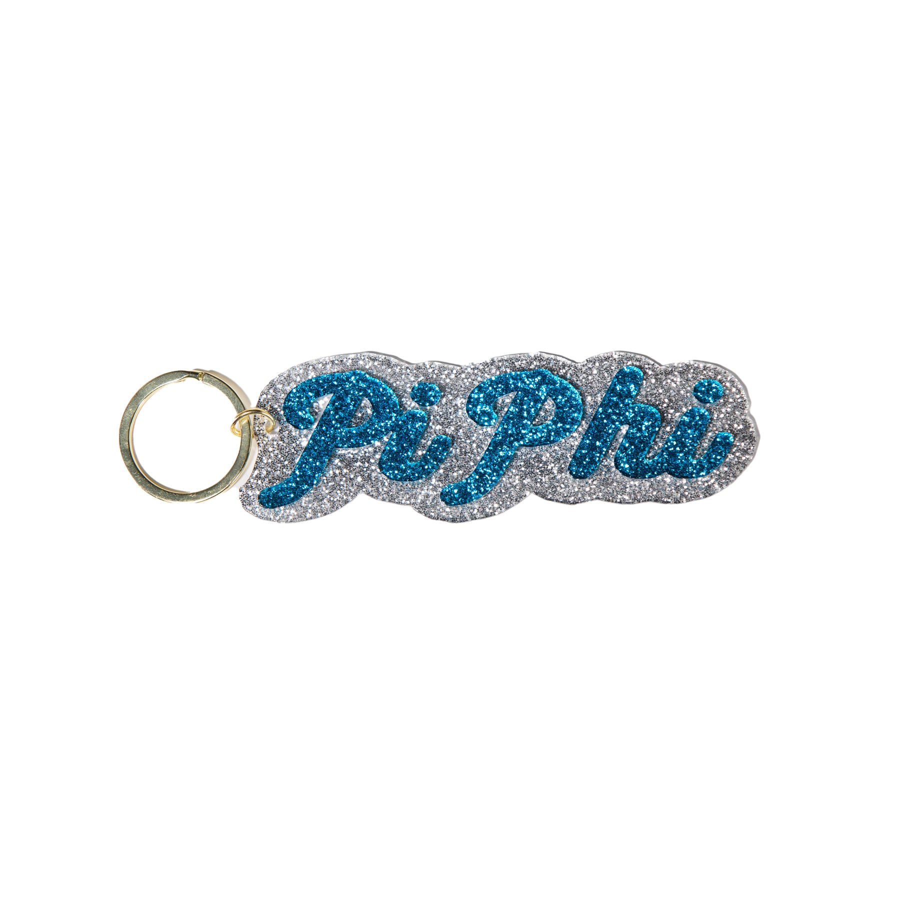 PI PHI Glitter Keychain