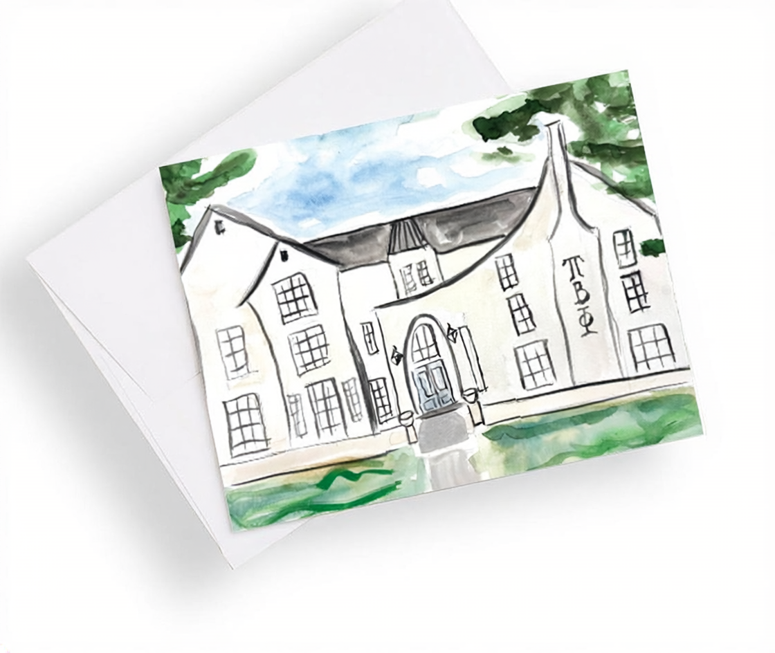 Oklahoma State University Sorority House Notecards
