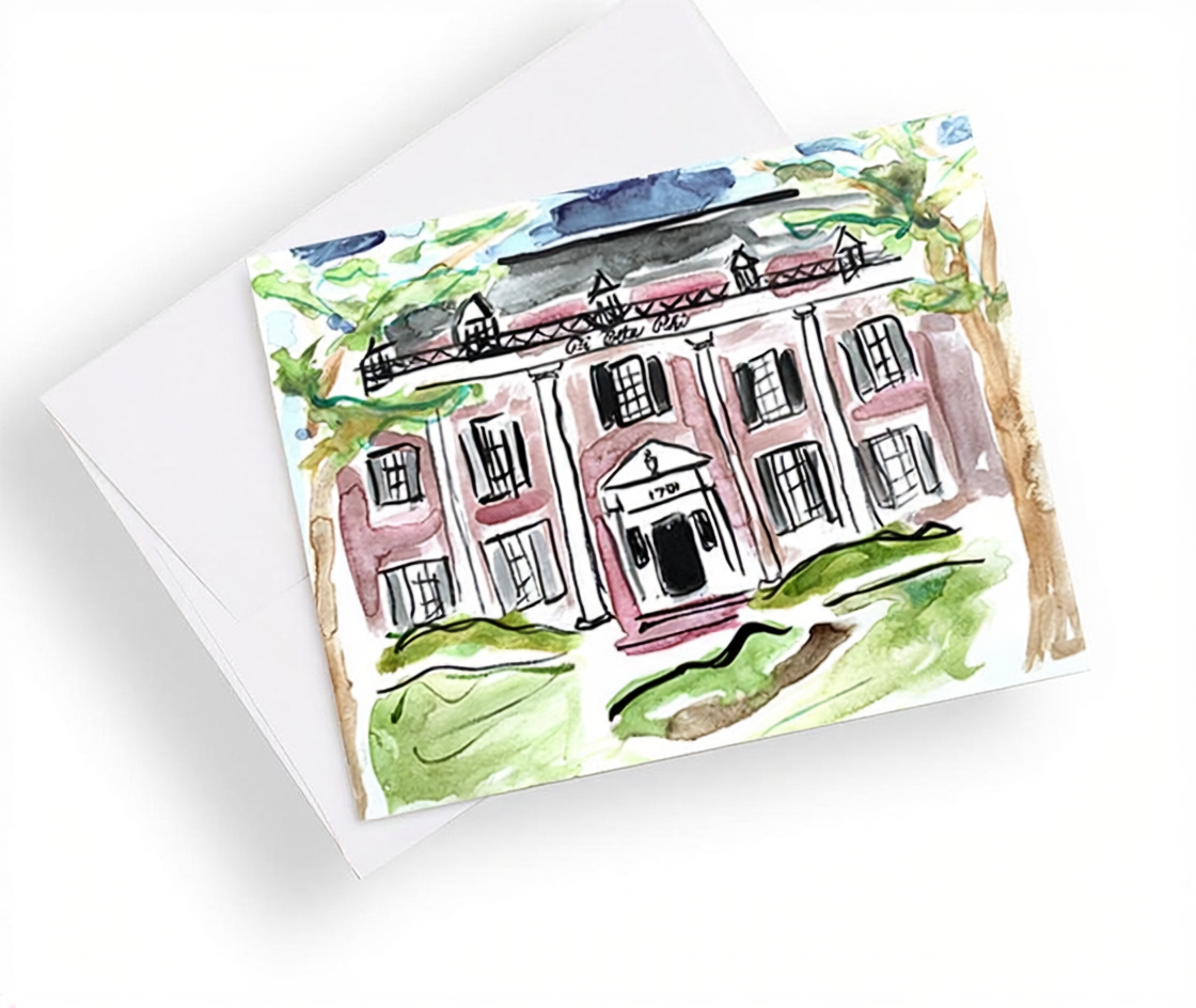 University of Oklahoma House Notecards