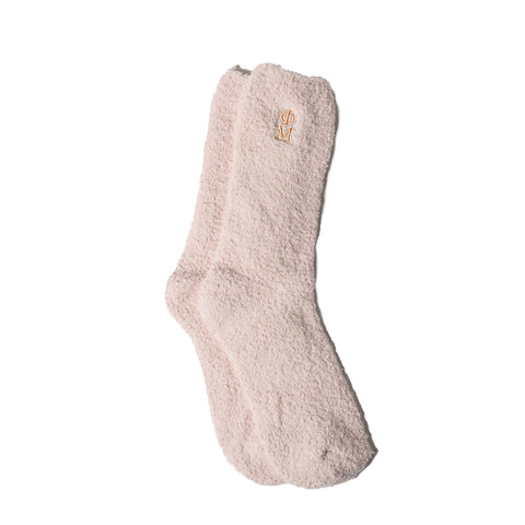 Phi Mu Plush Socks