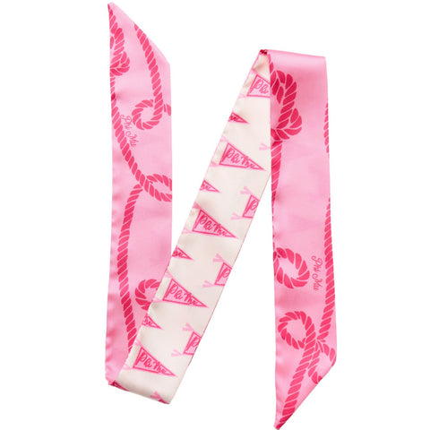 Phi Mu Skinny Scarf