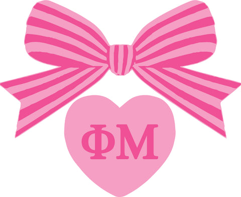 Phi Mu BOW-DACIOUS Decal