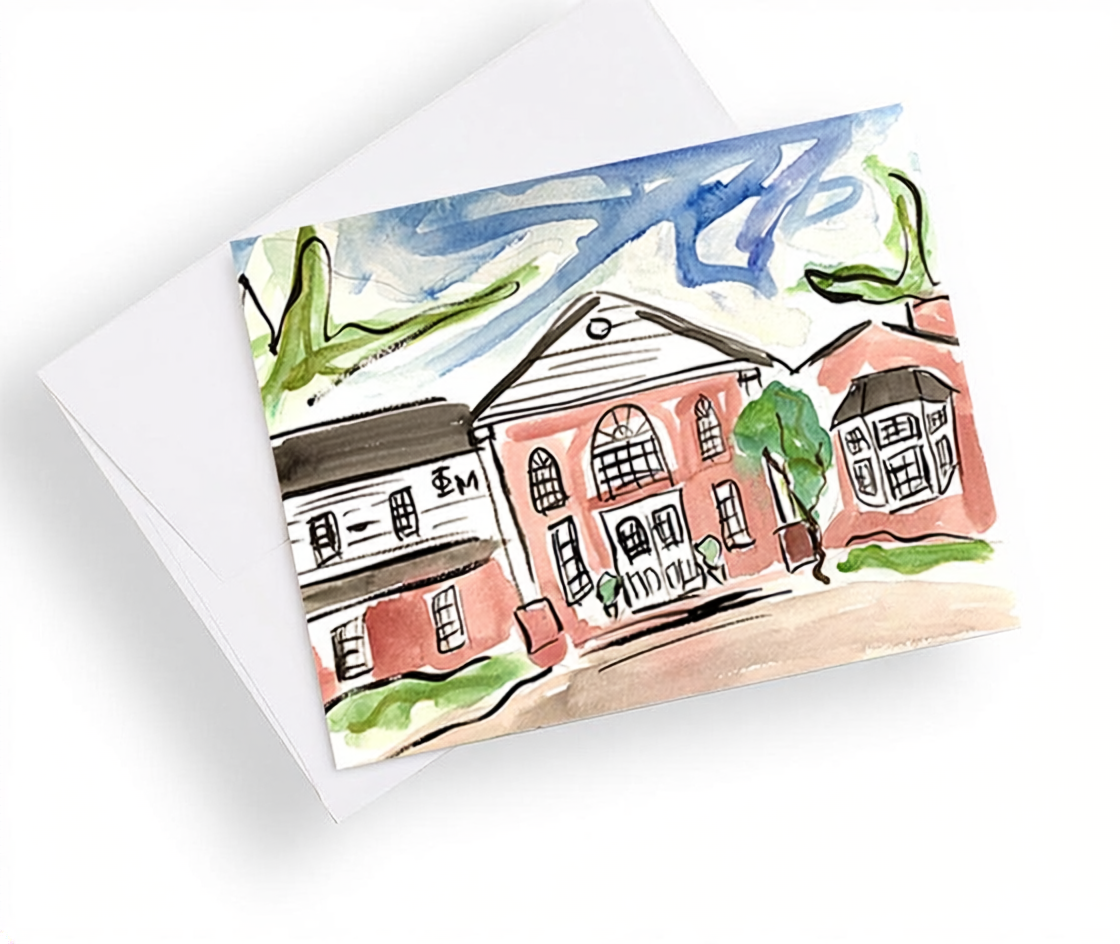 Oklahoma State University Sorority House Notecards