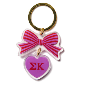 Sigma Kappa BOW-DACIOUS Keychain