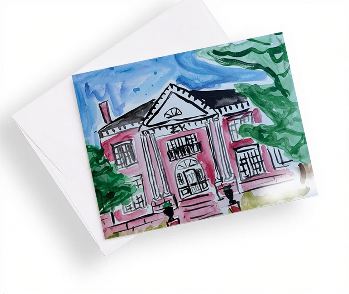 University of Georgia Sorority House Notecards