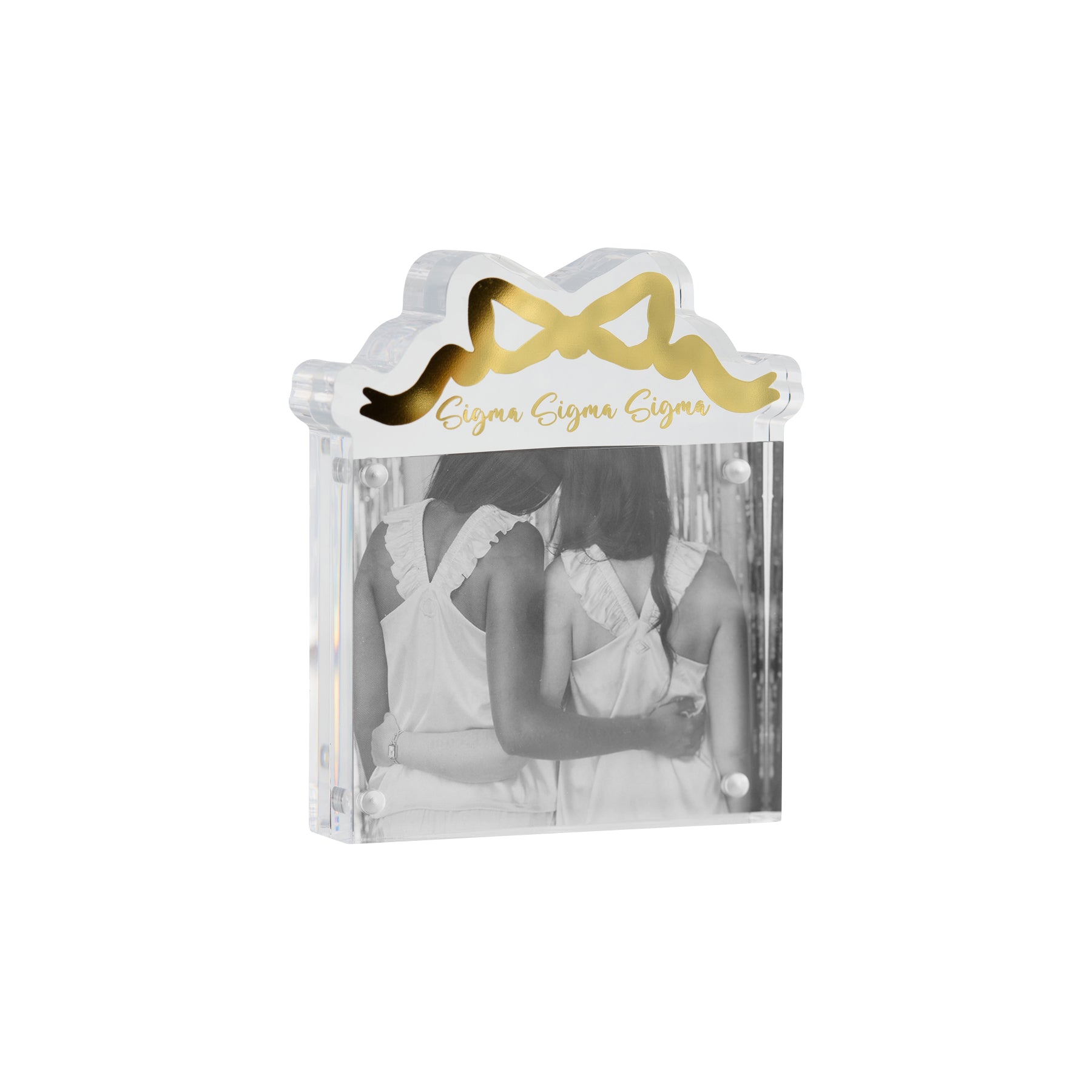 Sorority Acrylic Bow Frame