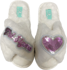 Tri Sigma GLAM SLIPPERS